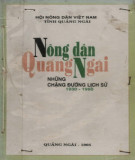 Ebook Nông dân Quảng Ngãi và những chặn đường lịch sử (1930-1990): Phần 1