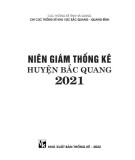 Niên giám Thống kê huyện Bắc Quang năm 2021
