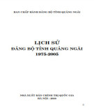 Ebook Lịch sử Đảng bộ tỉnh Quảng Ngãi (1930-1975): Phần 2 (xuất bản năm 2010)