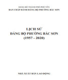 Ebook Lịch sử Đảng bộ phường Bắc Sơn (1957-2020): Phần 2