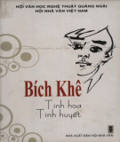 Bích Khê tinh hoa và tinh huyết