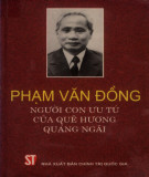 Phạm Văn Đồng-Người con ưu tú của quê hương Quảng Ngãi: Phần 2