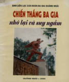 Nhớ lại và suy ngẫm về chiến thắng Ba Gia