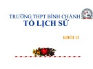 Bài giảng Lịch sử lớp 11 bài 4: Các nước Đông Nam Á (Cuối TK XIX - đầu TK XX) - Trường THPT Bình Chánh