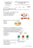 Đề thi giữa học kì 2 môn Sinh học lớp 10 năm 2022-2023 - Trường THPT Lương Ngọc Quyến, Thái Nguyên