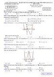 Đề thi thử tốt nghiệp THPT môn Toán năm 2022-2023 có đáp án (Lần 1) - Sở GD&ĐT Bình Phước