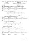 Đề thi thử tốt nghiệp THPT môn Toán năm 2022-2023 có đáp án - Trường THCS-THPT Hồng Đức