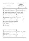 Đề thi giữa học kì 2 môn Toán lớp 12 năm 2022-2023 - Trường THPT Lương Ngọc Quyến