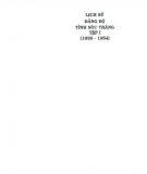 Ebook Lịch sử Đảng bộ tỉnh Sóc Trăng (1930-1954): Phần 1 (Tập 1)