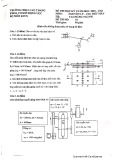 Đề thi kết thúc học phần học kì 1 môn Nguyên lý - Chi tiết máy năm 2020-2021 có đáp án - Trường CĐ Kỹ thuật Cao Thắng (Đề số 1)