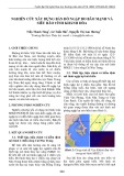 Nghiên cứu xây dựng bản đồ ngập do bão mạnh và siêu bão tỉnh Khánh Hòa