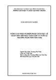 Sáng kiến kinh nghiệm Mầm non: Nâng cao một số biện pháp giáo dục lễ giáo cho trẻ mẫu giáo lớp 5-6 tuổi A2 trường mầm non Yên Thọ