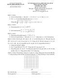 Đề thi thử vào lớp 10 môn Toán (chuyên) năm 2023-2024 có đáp án - Trường THPT Chuyên Lam Sơn, Thanh Hóa