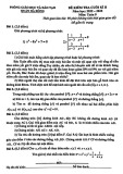 Đề thi học kì 2 môn Toán lớp 9 năm 2022-2023 có đáp án - Phòng GD&ĐT Hà Đông