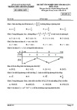 Đề thi thử tốt nghiệp THPT môn Toán năm 2022-2023 (Lần 1)  - Trường THPT chuyên Lê Khiết, Quảng Ngãi