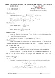 Đề thi học sinh giỏi môn Toán lớp 9 năm 2022-2023 có đáp án - Phòng GD&ĐT huyện Tứ Kỳ