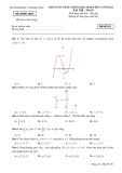 Đề thi KSCL môn Toán lớp 12 năm 2022-2023 - Sở GD&ĐT Đắk Nông