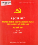 Ebook Lịch sử truyền thống đấu tranh cách mạng của Đảng bộ và nhân dân xã Mỹ Tú (1930-1975): Phần 1 (Tập 1)