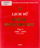 Ebook Lịch sử Đảng bộ huyện Vĩnh Châu (1930-1975): Phần 1 (Tập 1)