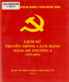 Ebook Lịch sử truyền thống cách mạng Đảng bộ xã Phường 2 (1975-2005): Phần 2