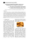 Research on dried potato production by low-temperature vacuum drying technology