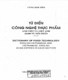 Từ điển Anh Việt và Việt Anh chuyên ngành công nghệ thực phẩm: Phần 2