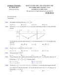 Đề thi thử tốt nghiệp THPT môn Toán năm 2022-2023 có đáp án - Sở GD&ĐT Vĩnh Phúc