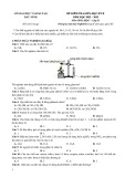 Đề thi giữa học kì 2 môn Hóa học lớp 11 năm 2022-2023 - Sở GD&ĐT Bắc Ninh