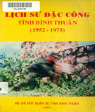 Ebook Lịch sử đặc công tỉnh Bình Thuận (1952-1975): Phần 2