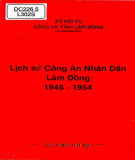 Ebook Lịch sử Công an nhân dân Lâm Đồng (1945-1954): Phần 2