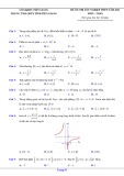 Đề ôn thi tốt nghiệp THPT môn Toán năm 2023 - Sở GD&ĐT Tiền Giang
