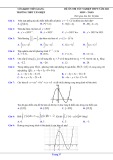 Đề ôn thi tốt nghiệp THPT môn Toán năm 2023 - Trường THPT Tân Hiệp
