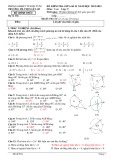 Đề thi giữa học kì 2 môn Toán lớp 9 năm 2022-2023 - Trường TH-THCS Lê Lợi