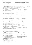 Đề thi giữa học kì 1 môn Toán lớp 6 năm 2022-2023 có đáp án - Trường THCS Quế An
