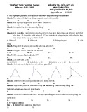 Đề thi giữa học kì 1 môn Toán lớp 6 năm 2022-2023 có đáp án - Trường THCS Thượng Thanh (Đề 1)