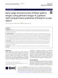 Early-stage reconstruction of flexor pollicis longus using palmaris longus in a patient with compartment syndrome of forearm: A case report