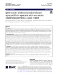 Ipilimumab-and nivolumab-induced myocarditis in a patient with metastatic cholangiocarcinoma: A case report