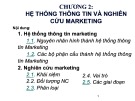 Bài giảng Marketing căn bản: Chương 2 - Đỗ Văn Quý