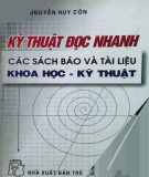 Nghiên cứu kỹ thuật đọc tài liệu khoa học - kỹ thuật: Phần 2