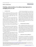 Modeling underservedness: An evidence-based approach to managing access to care