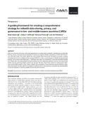 A guiding framework for creating a comprehensive strategy for mHealth data sharing, privacy, and governance in low- and middle-income countries (LMICs)