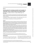 Serious games for smoking prevention and cessation: A systematic review of game elements and game effects