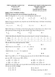 Đề thi học kì 2 môn Toán lớp 7 năm 2022-2023 có đáp án - Phòng GD&ĐT Vũ Thư