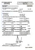 Đề thi thử tốt nghiệp THPT môn Toán năm 2023 - Sở GD&ĐT Tuyên Quang