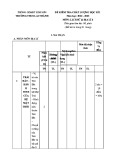 Đề thi học kì 1 môn Lịch sử và Địa lí lớp 6 năm 2022-2023 có đáp án - Trường THCS Lai Thành