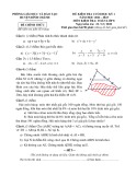 Đề thi học kì 1 môn Toán lớp 8 năm 2022-2023 có đáp án - Phòng GD&ĐT huyện Bình Chánh