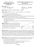 Đề thi học kì 1 môn Toán lớp 9 năm 2022-2023 có đáp án - Phòng GD&ĐT Bình Thạnh