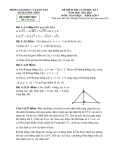 Đề thi học kì 1 môn Toán lớp 9 năm 2022-2023 có đáp án - Phòng GD&ĐT huyện Hóc Môn