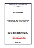 Luận văn Thạc sĩ Kinh doanh và quản lý: Đào tạo và phát triển nguồn nhân lực tại Công ty cổ phần Bia Sài Gòn - Sông Lam