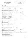 Đề thi học kì 2 môn Toán lớp 8 năm 2022-2023 - Trường THCS An Thắng